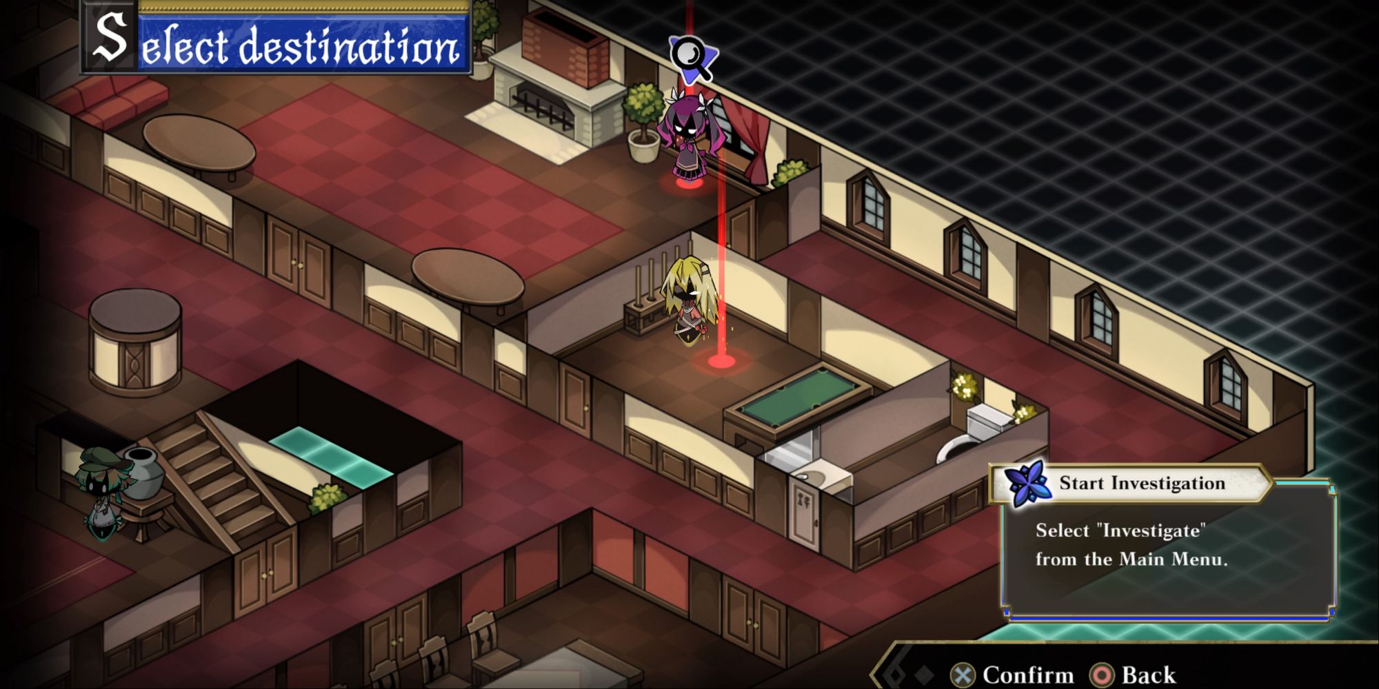 Process of Elimination - The first investigation in progress