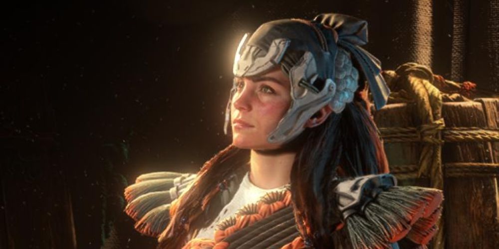 The Quen Commander outfit in Horizon Forbidden West Burnign Shores