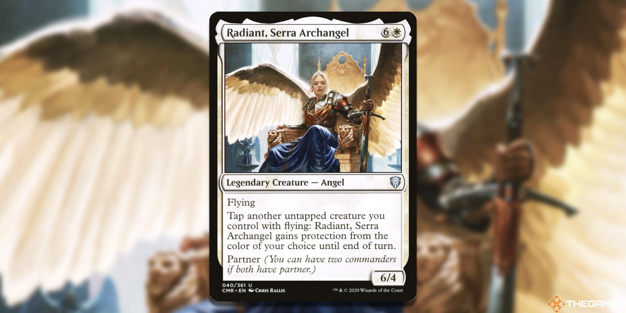 MTG: Radiant, Serra Archangel card