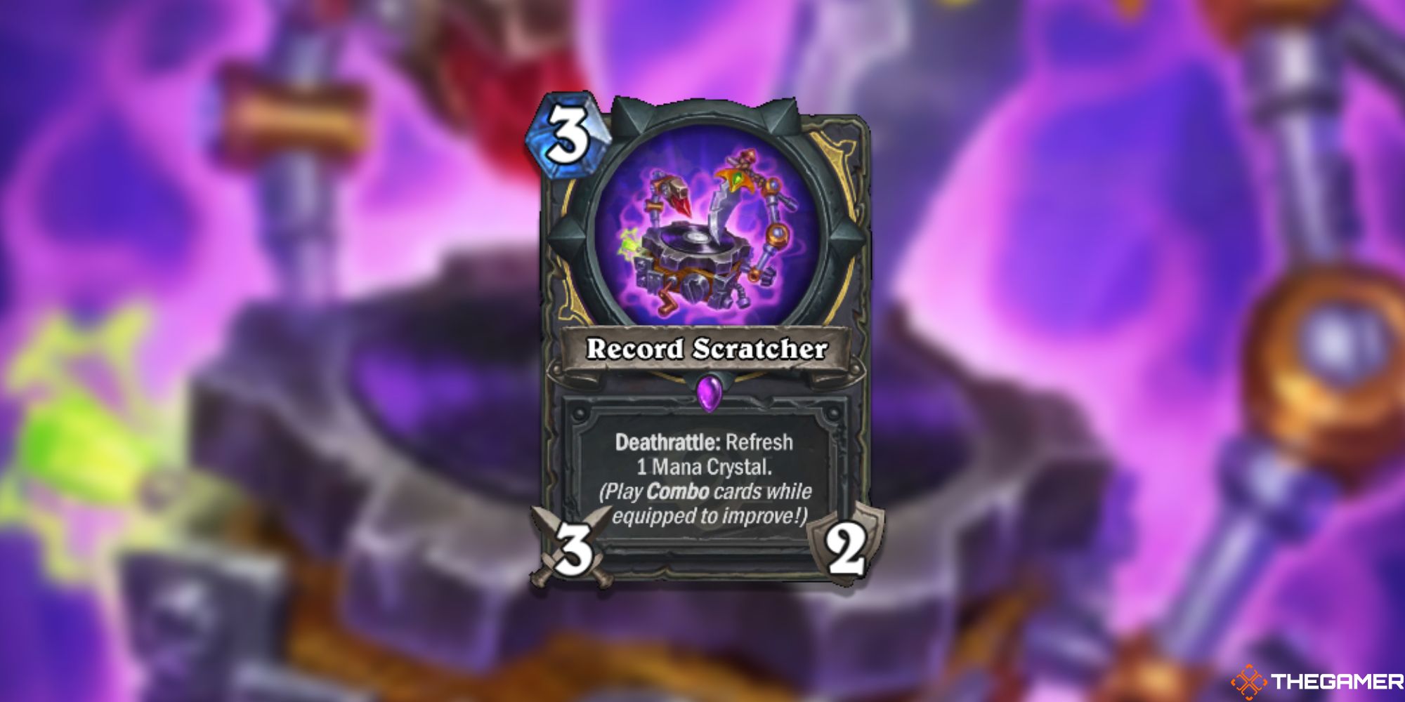 Record Scratcher Hearthstone Card