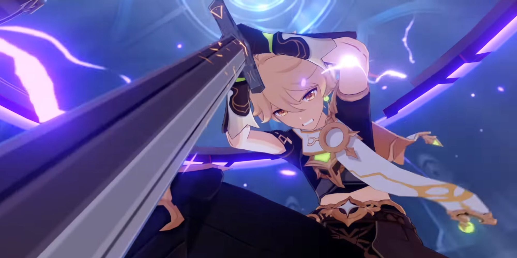 Aether with a Dull Blade against Scaramouche from Genshin Impact