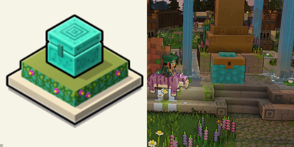 The Shared Village Chests Improvement in Minecraft Legends