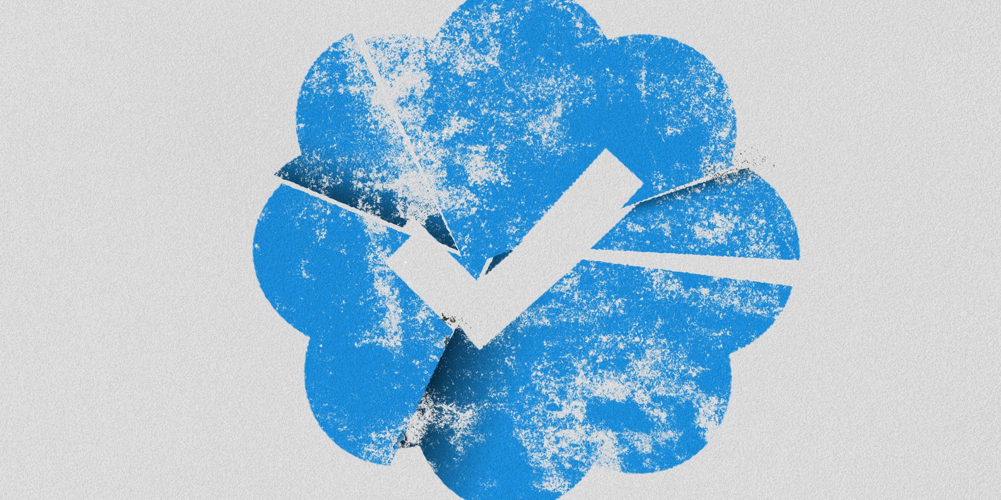 Shattered verification symbol