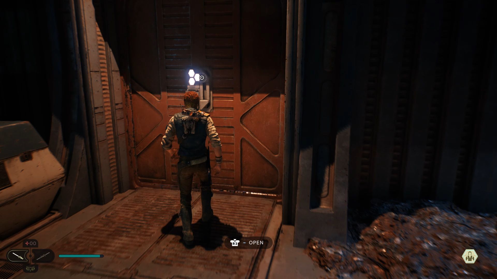 Star Wars Jedi Survivor, Cal opening up a shortcut-2