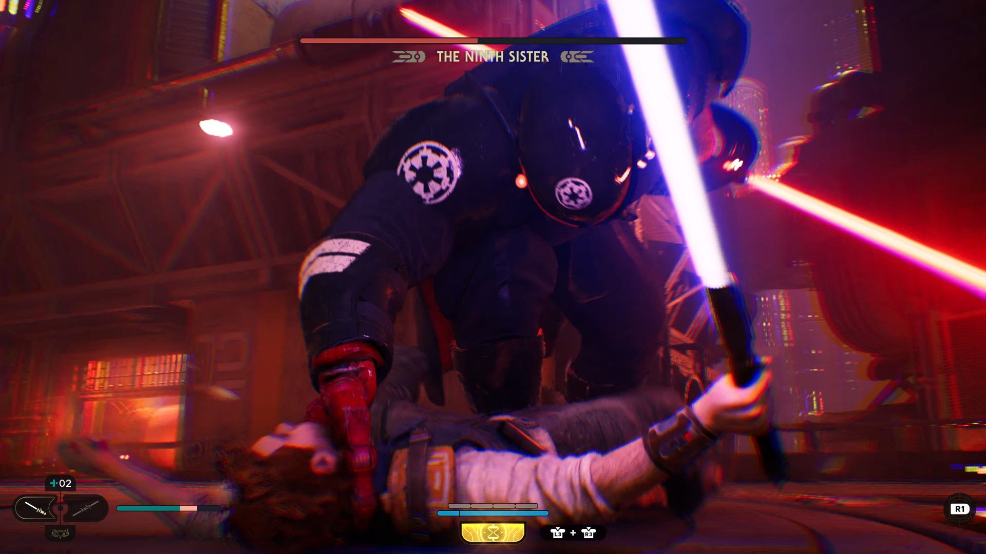 Star Wars Jedi Survivor, Ninth Sister Grab Attack