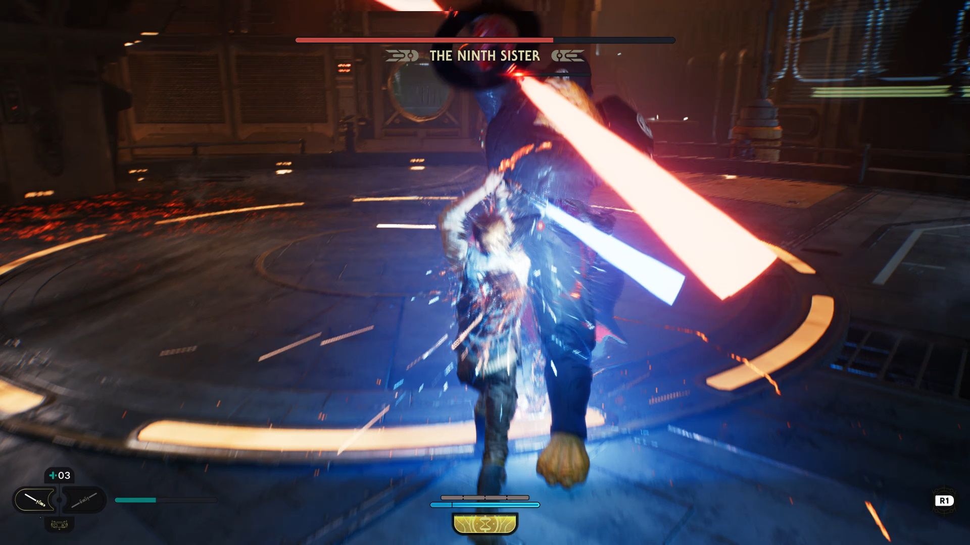 Star Wars Jedi Survivor, Parrying the Ninth Sister