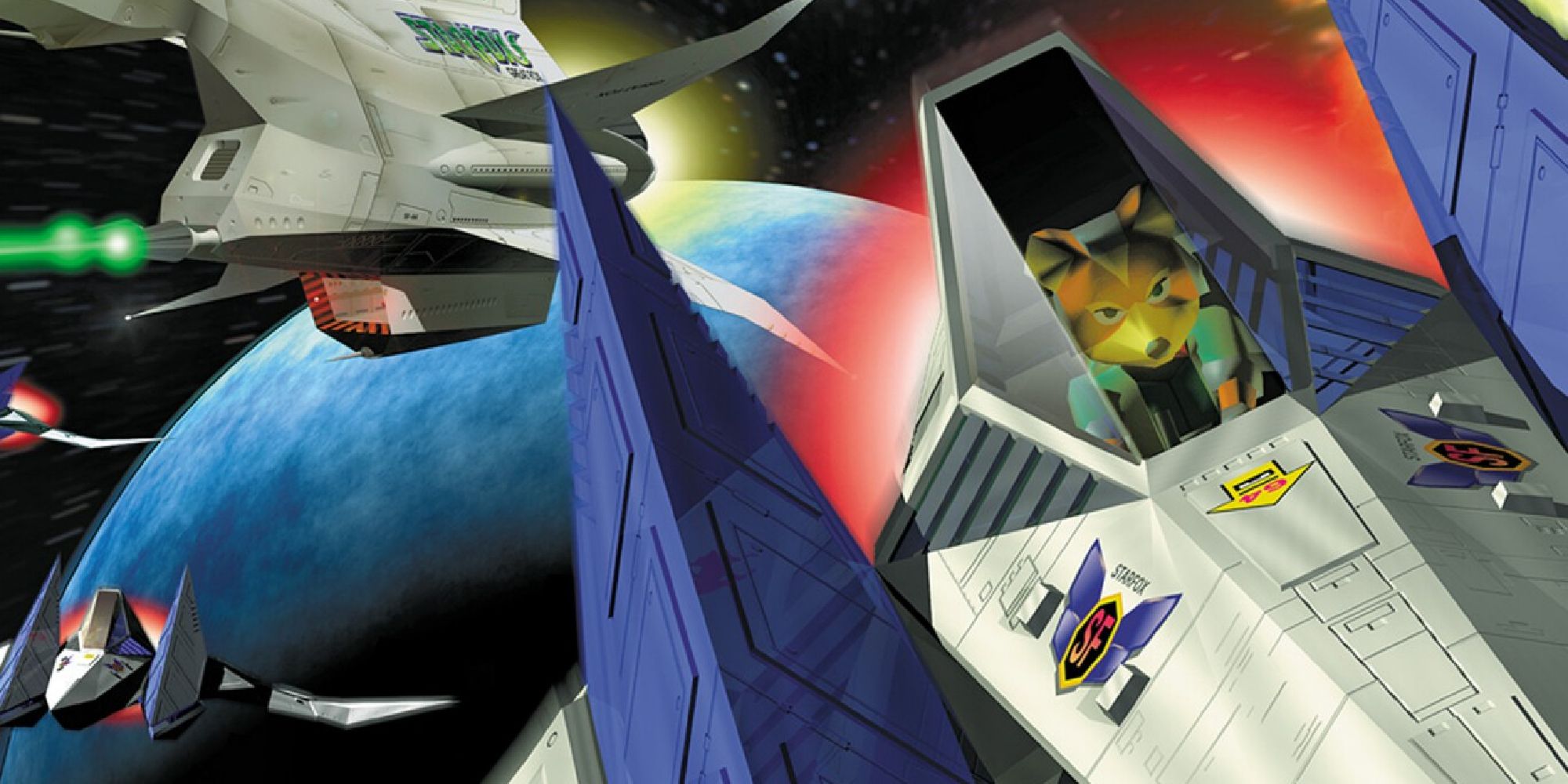 starfox 64 promotional art