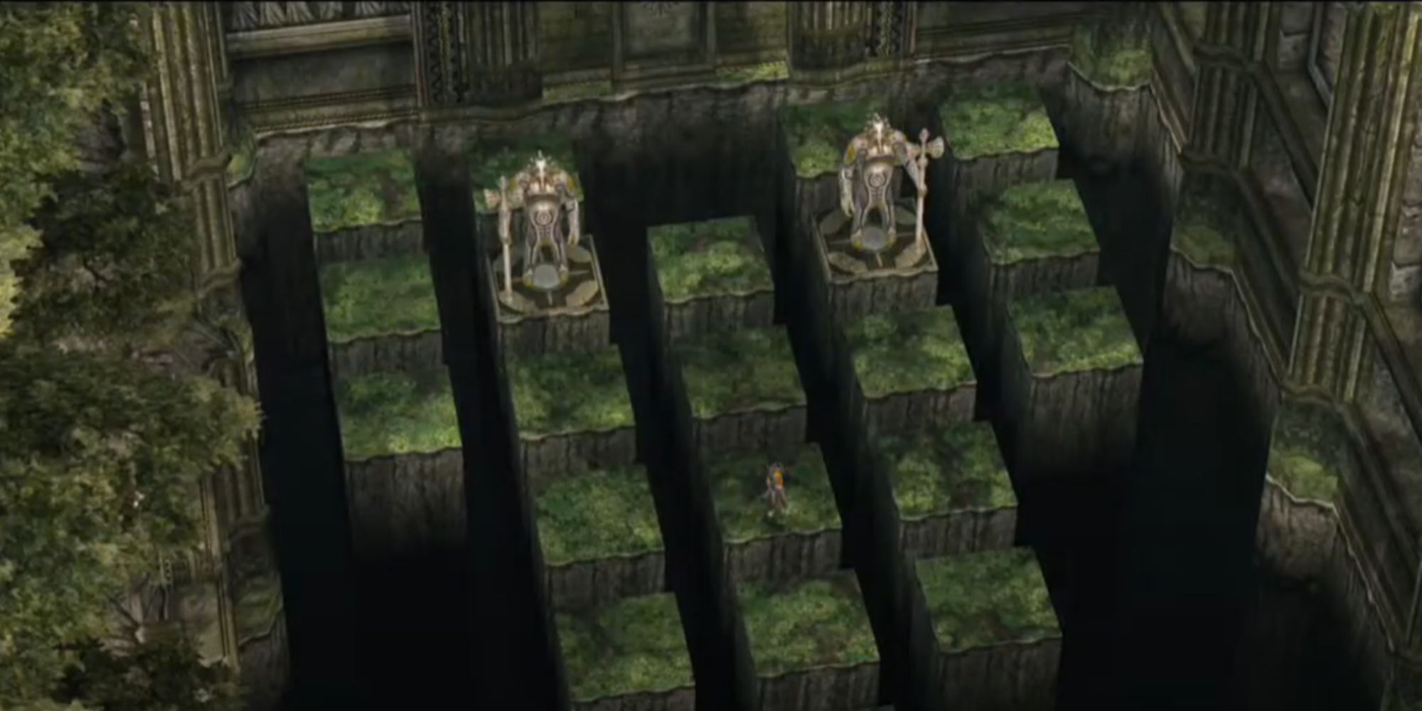 Stone Guardians Sacred Grove Puzzle in Twilight Princess