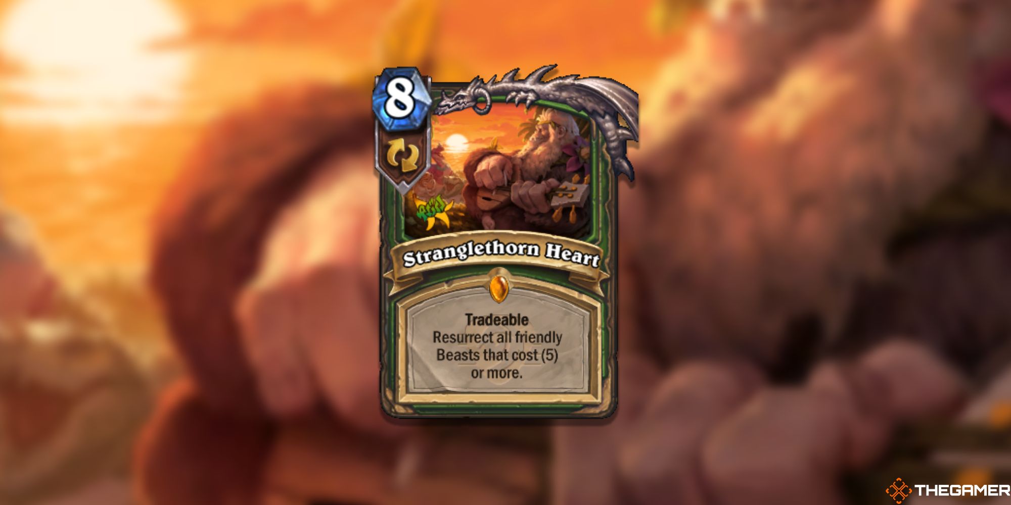 Stranglethorn Heart Hearthstone Card