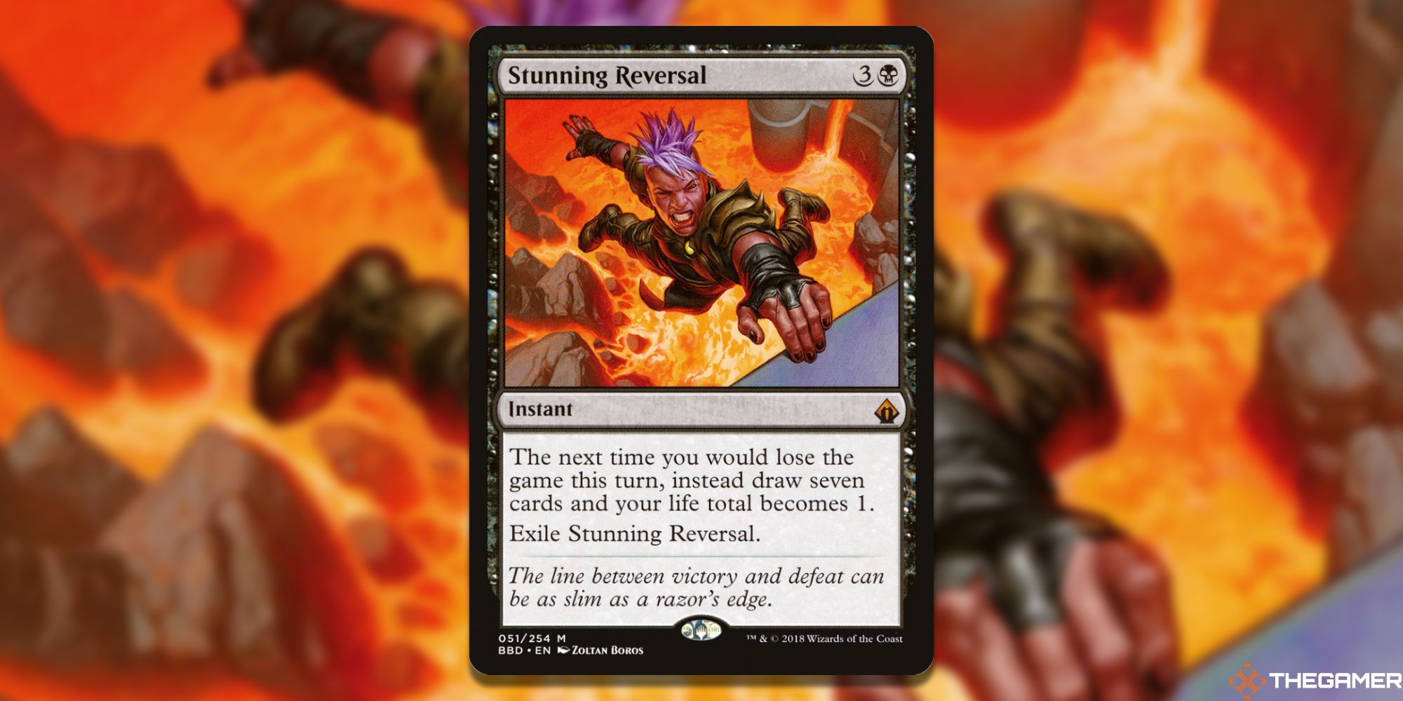 MTG: Stunning Reversal card