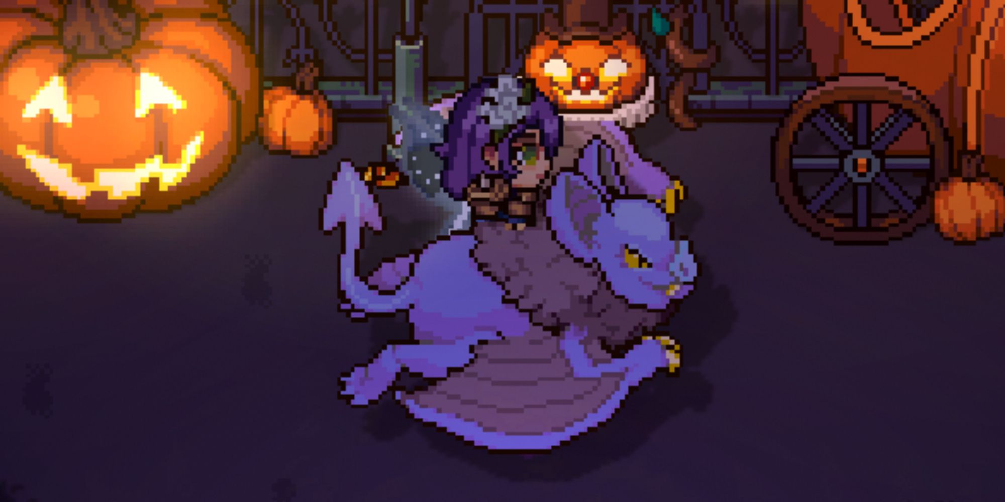 sun haven player on white bat mount