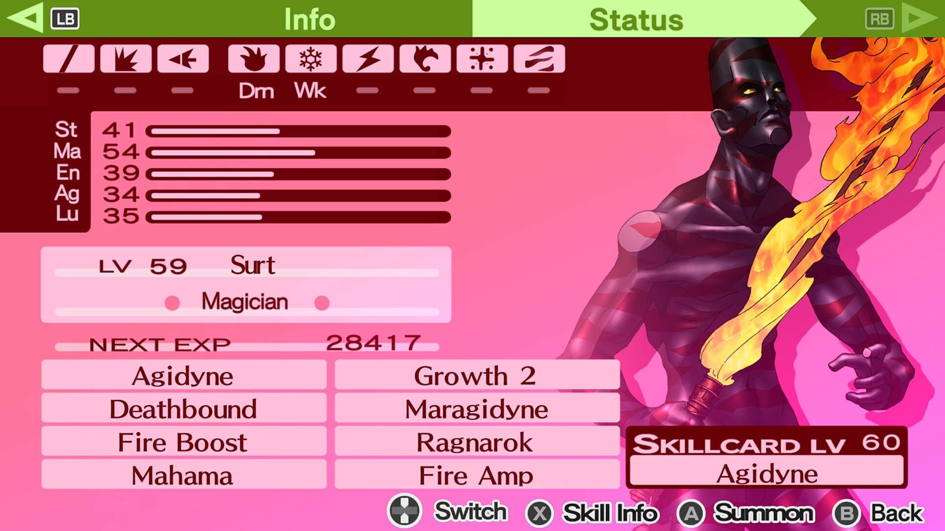 surt sample build from persona 3 portable as the female protagonist