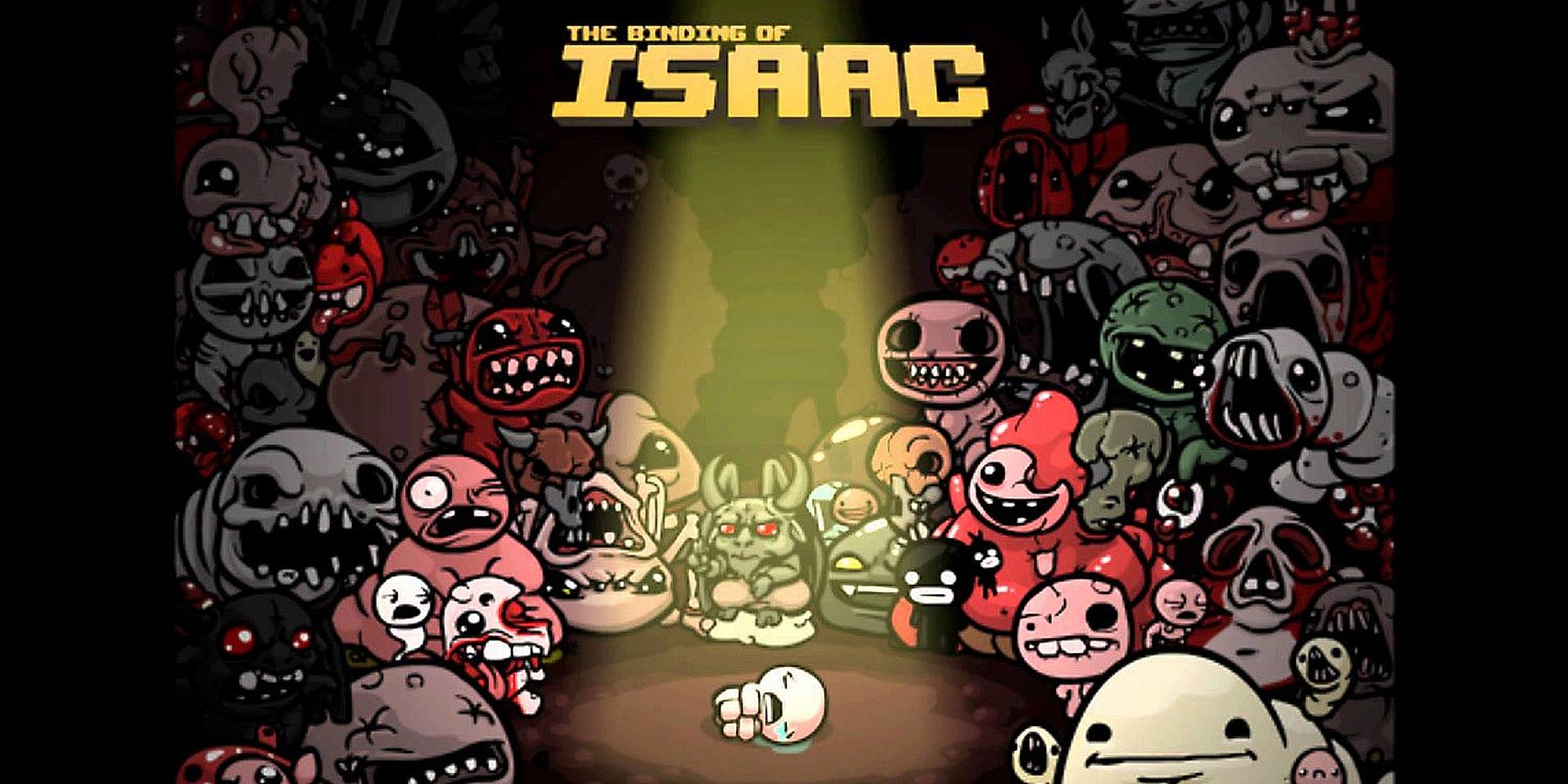 The Binding Of Isaac Title Art