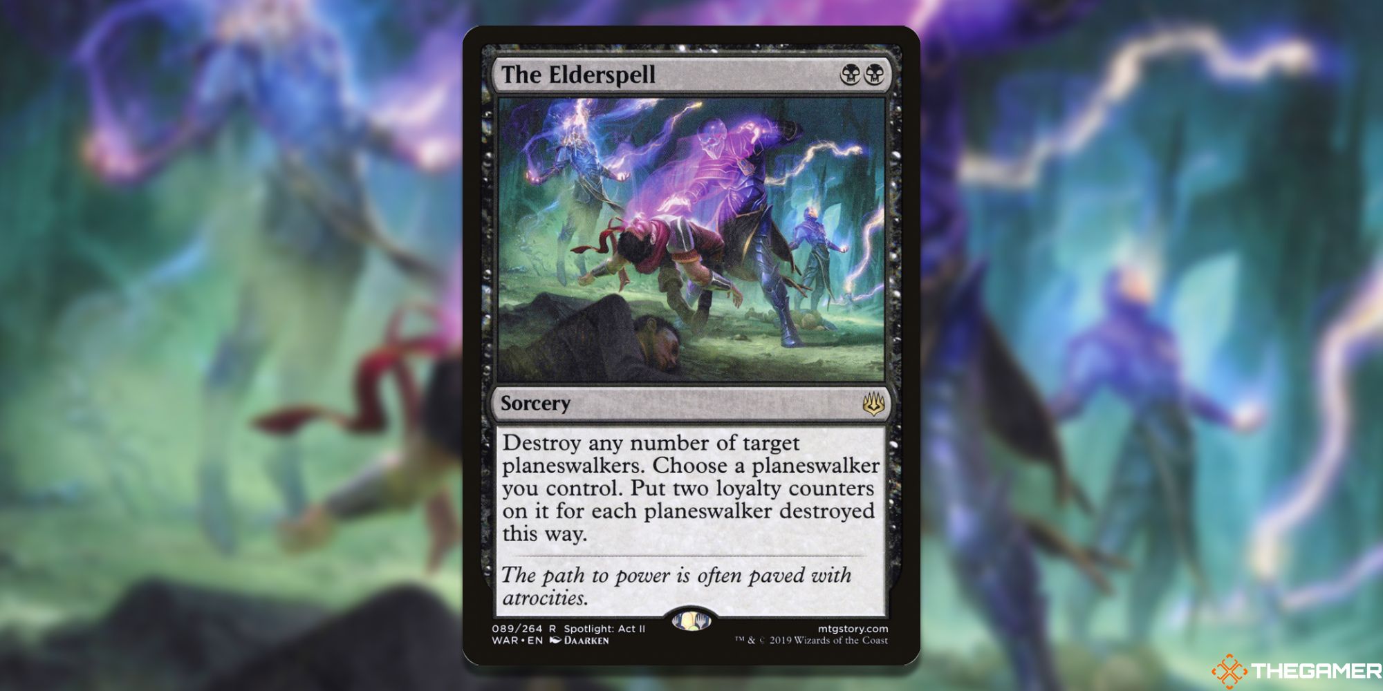 MTG: The Elderspell card