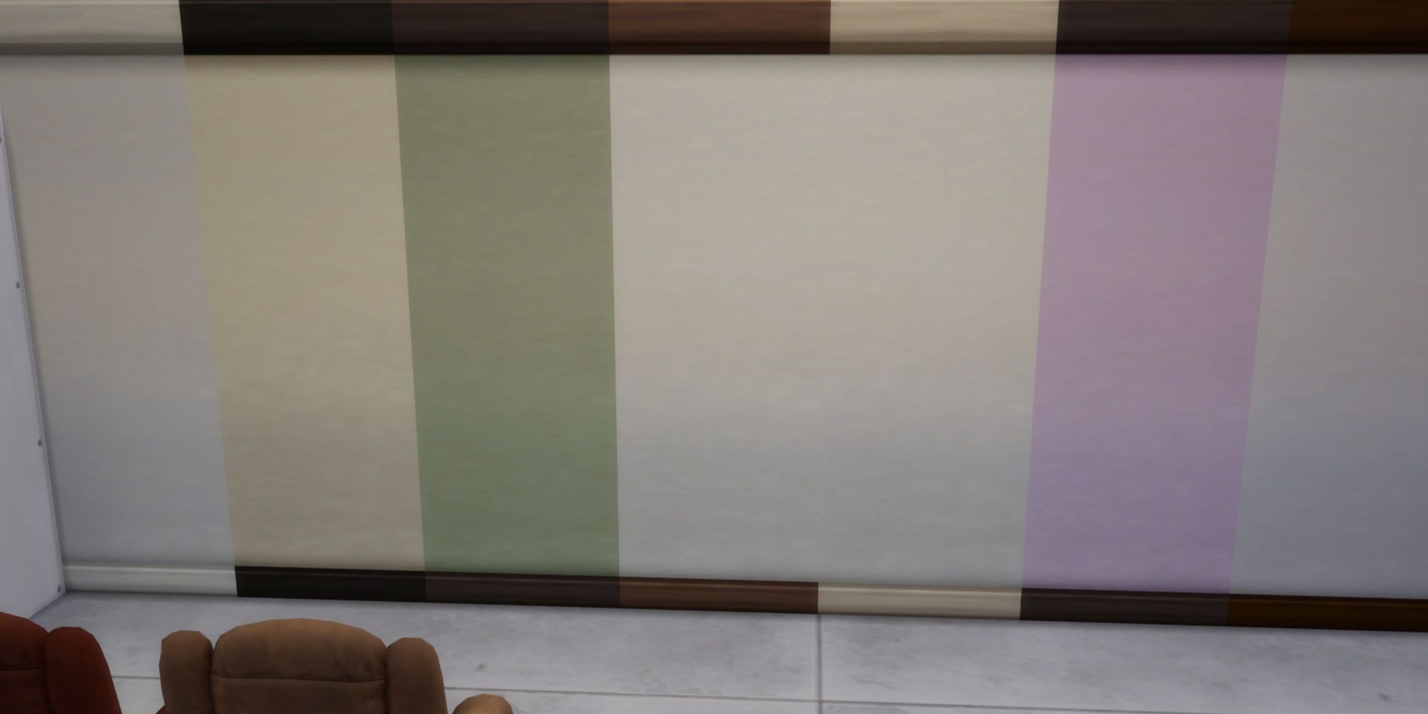 The sims 4 basement treasures - distressed wallpaper in every color
