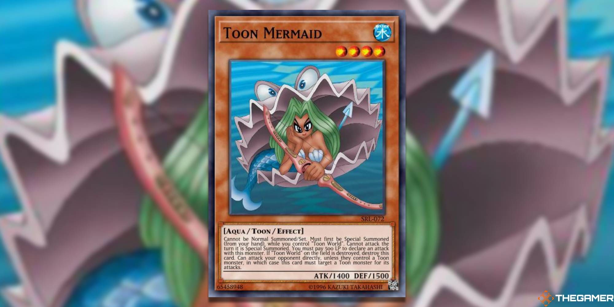 Toon Mermaid from Yu-Gi-Oh Spell Ruler