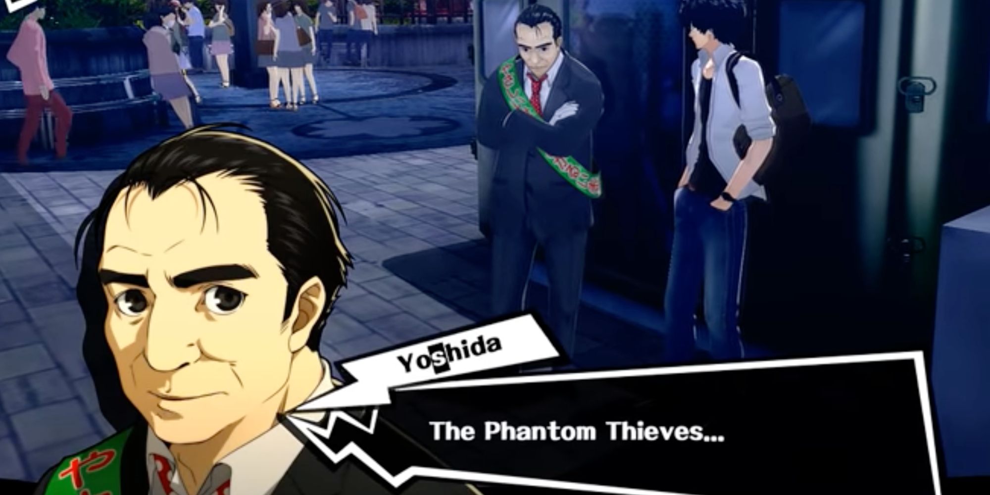 Toranosuke Yoshida and the Protagonist from Persona 5 and Persona 5 Royal