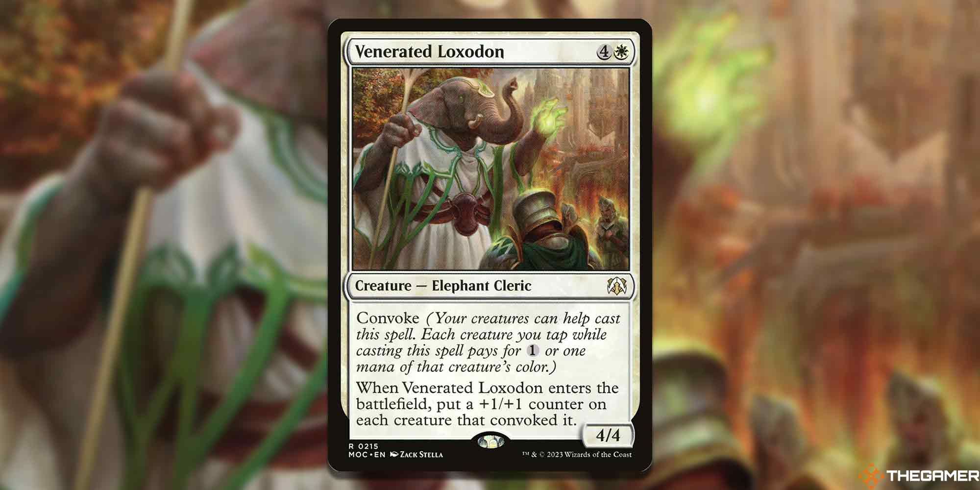 Venerated Loxodon mtg