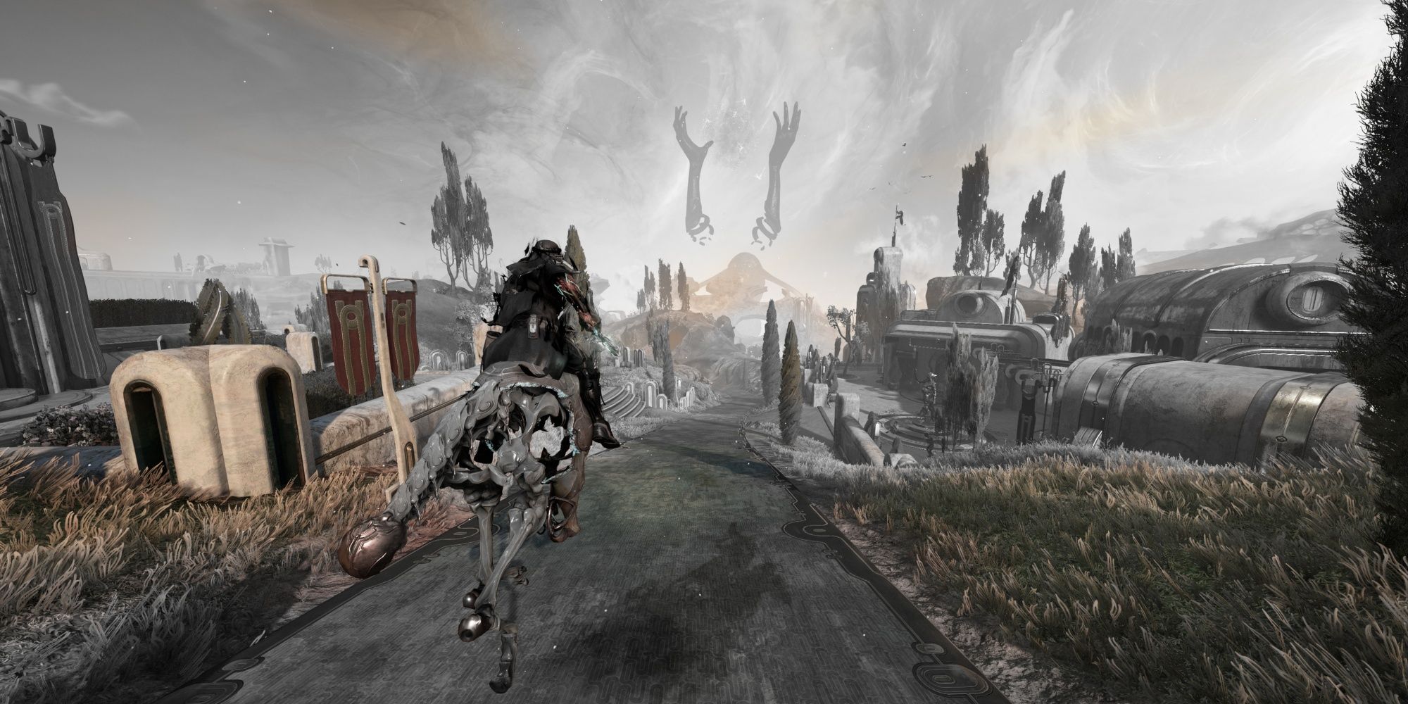 Warframe Duviri Paradox Quest Riding On Horse