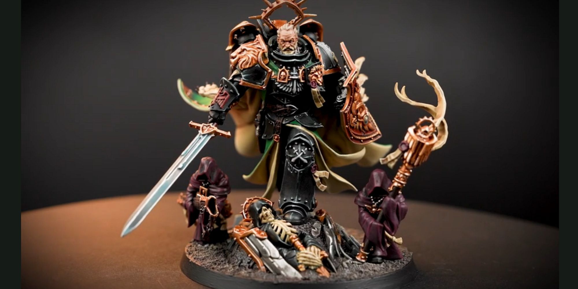 warhammer dark angels primarch lion el jonson model