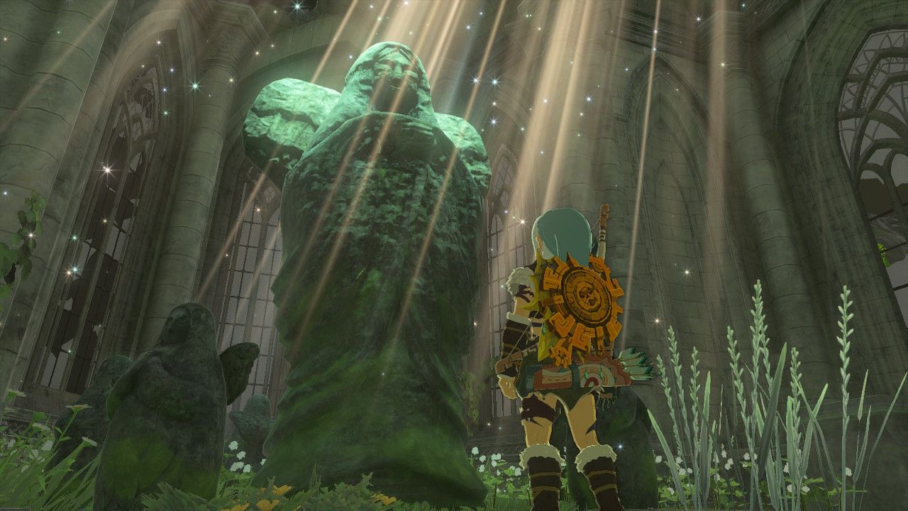 1 link and the goddess statue call from the depths totk tears of the kingdom
