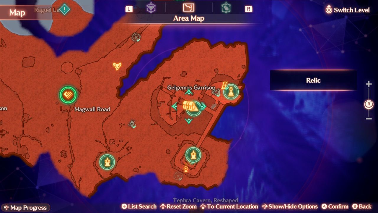 The map location for the 10th Art Unlock Kit in Xenoblade Chronicles 3: Future Redeemed.
