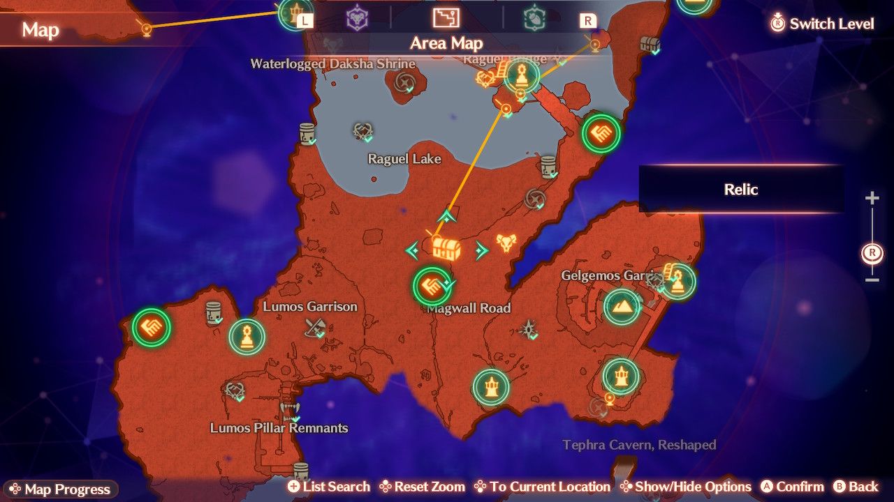 The map location for the 11th Art Unlock Kit in Xenoblade Chronicles 3: Future Redeemed.