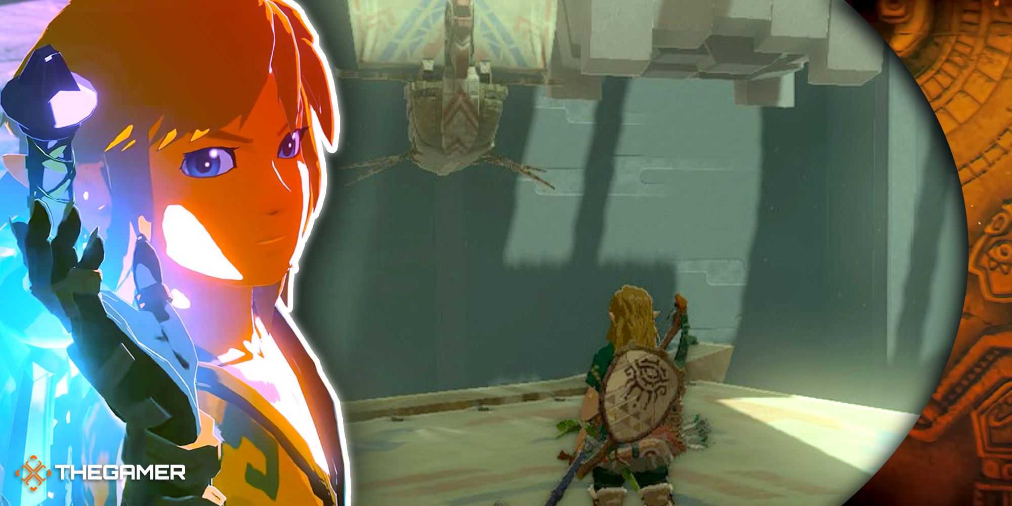 Game art and screen from The Legend Of Zelda-Tears Of The Kingdom.