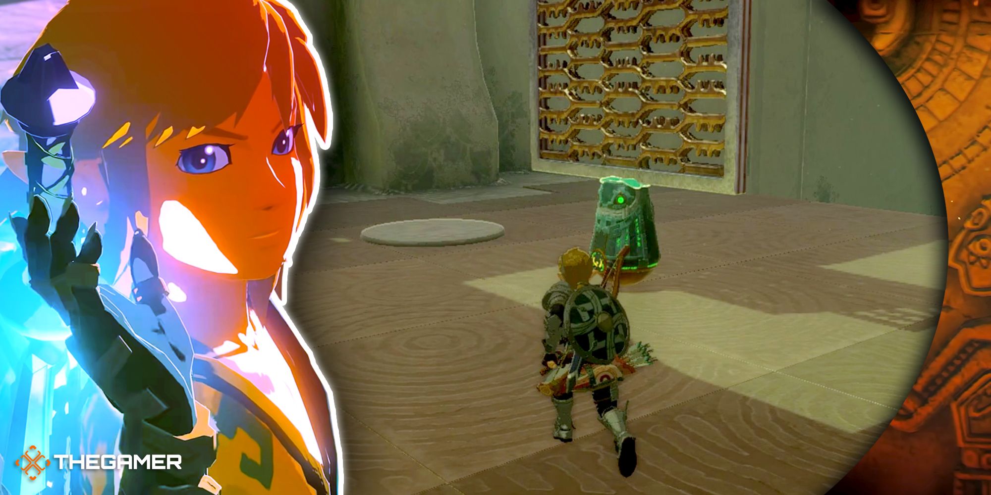 Game art and screen from The Legend Of Zelda-Tears Of The Kingdom.