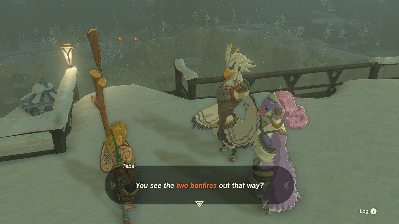 Teba Comments On Two Bonfires Of Harth Home In Tears Of The Kingdom