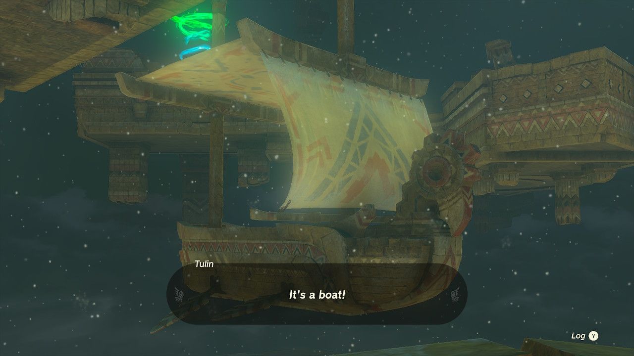 Tulin Comments On Finding A Trampoline Boat In Tears Of The Kingdom