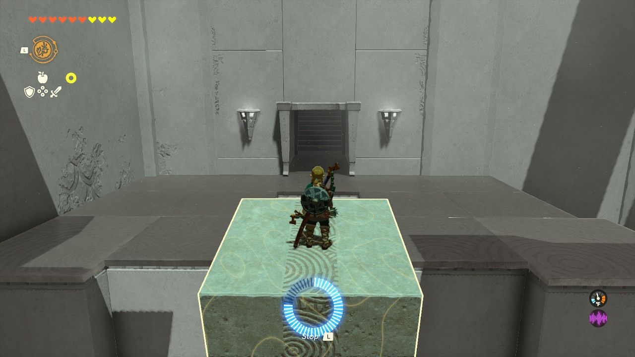 Link Rides Box To Top Using Recall In The Legend of Zelda Tears of the Kingdom