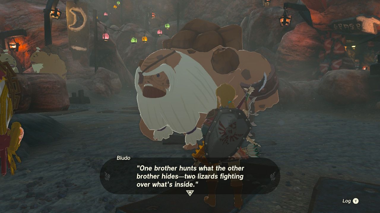 The Legend Of Zelda: Tears Of The Kingdom Bludo Gives Hint About Lizard Lake Treasure