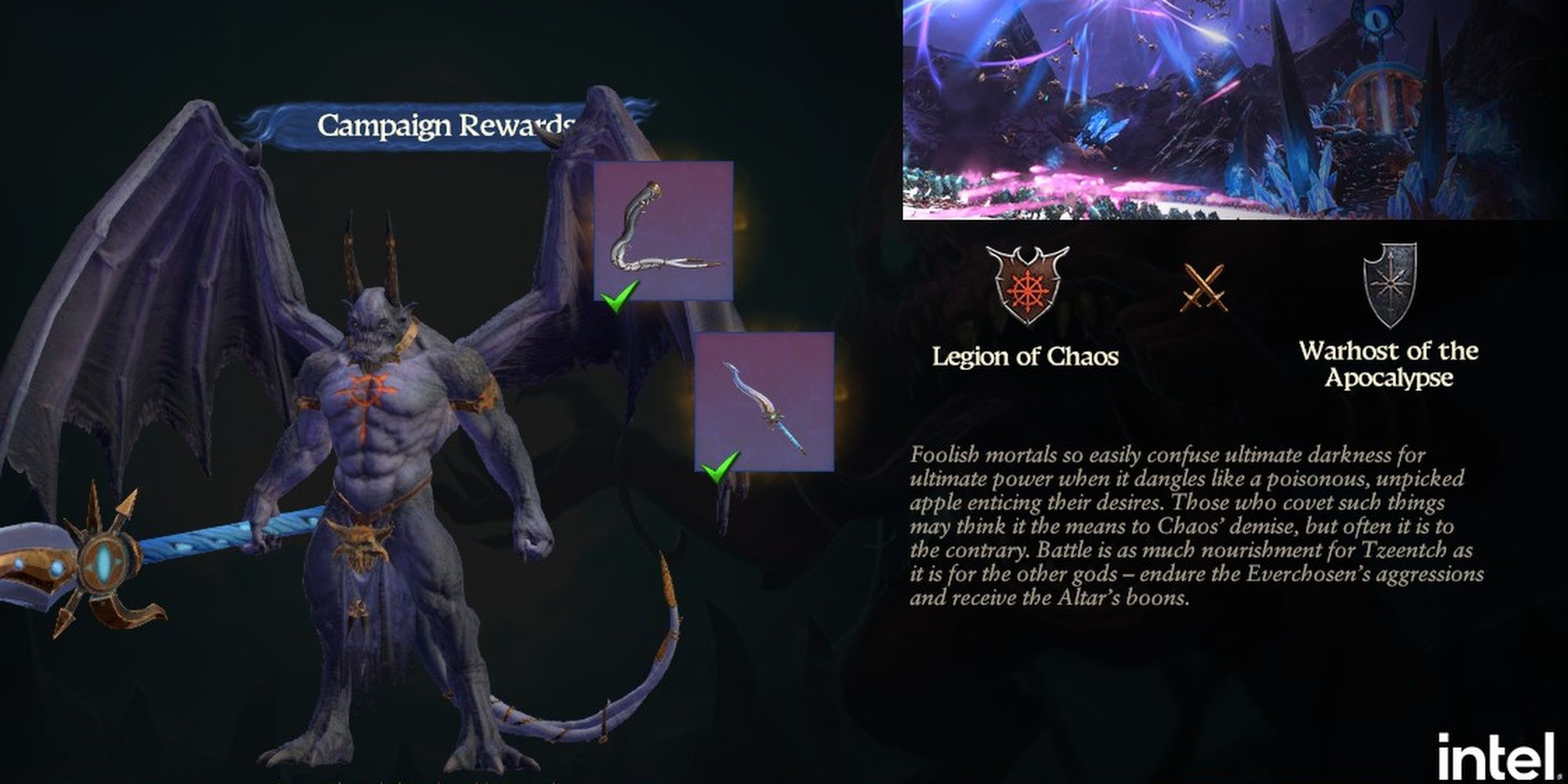 Total War: Warhammer 3 - The Campaign Rewards For The Fourth Trials Of Fate Challenge