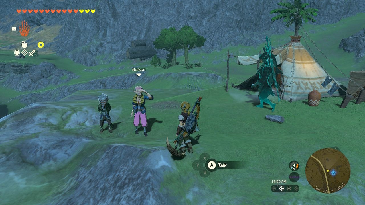 Link Finds Bolson And Rozel At Camp North Of Lurelin