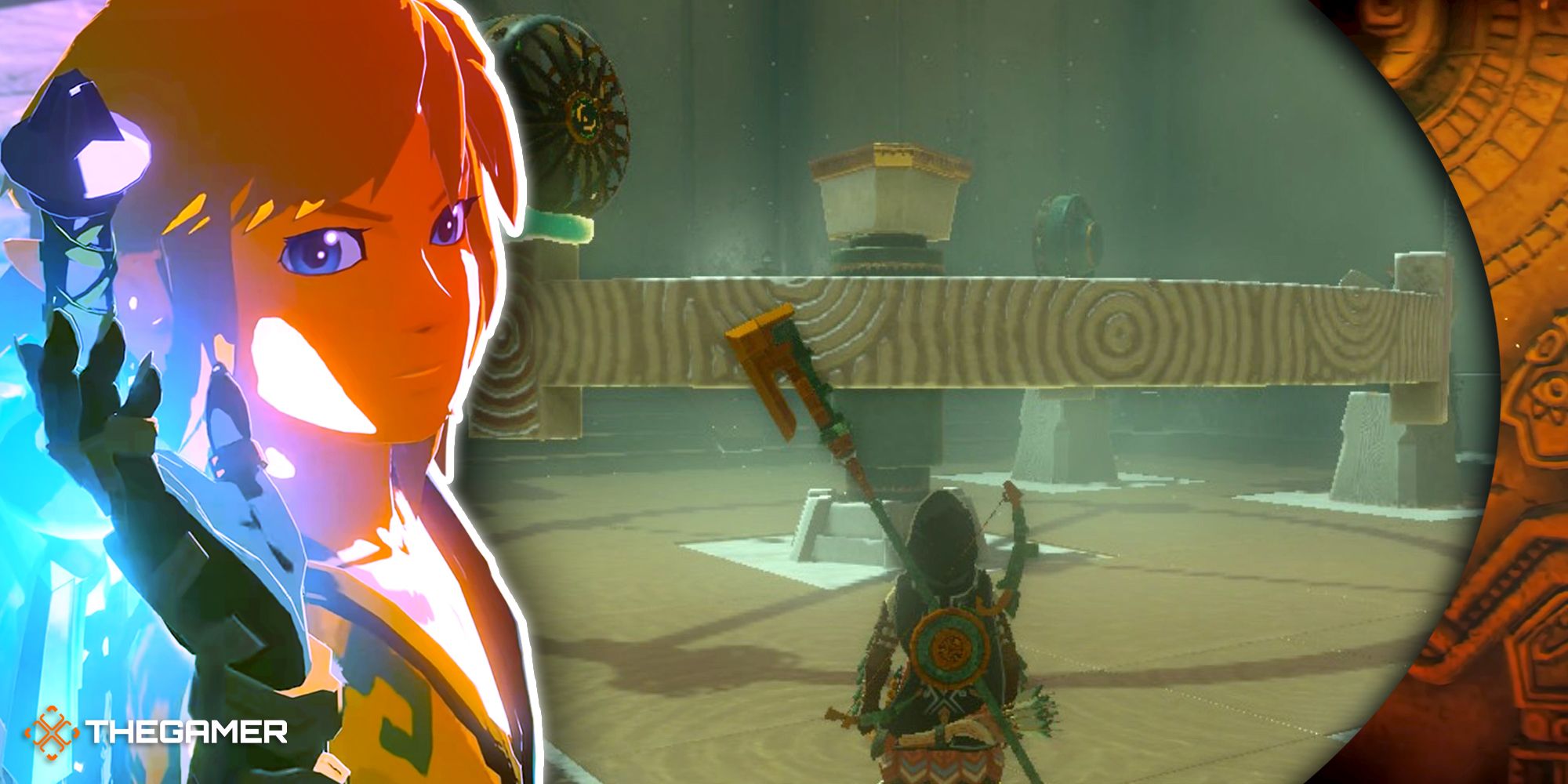 Game art and screen from The Legend Of Zelda-Tears Of The Kingdom.