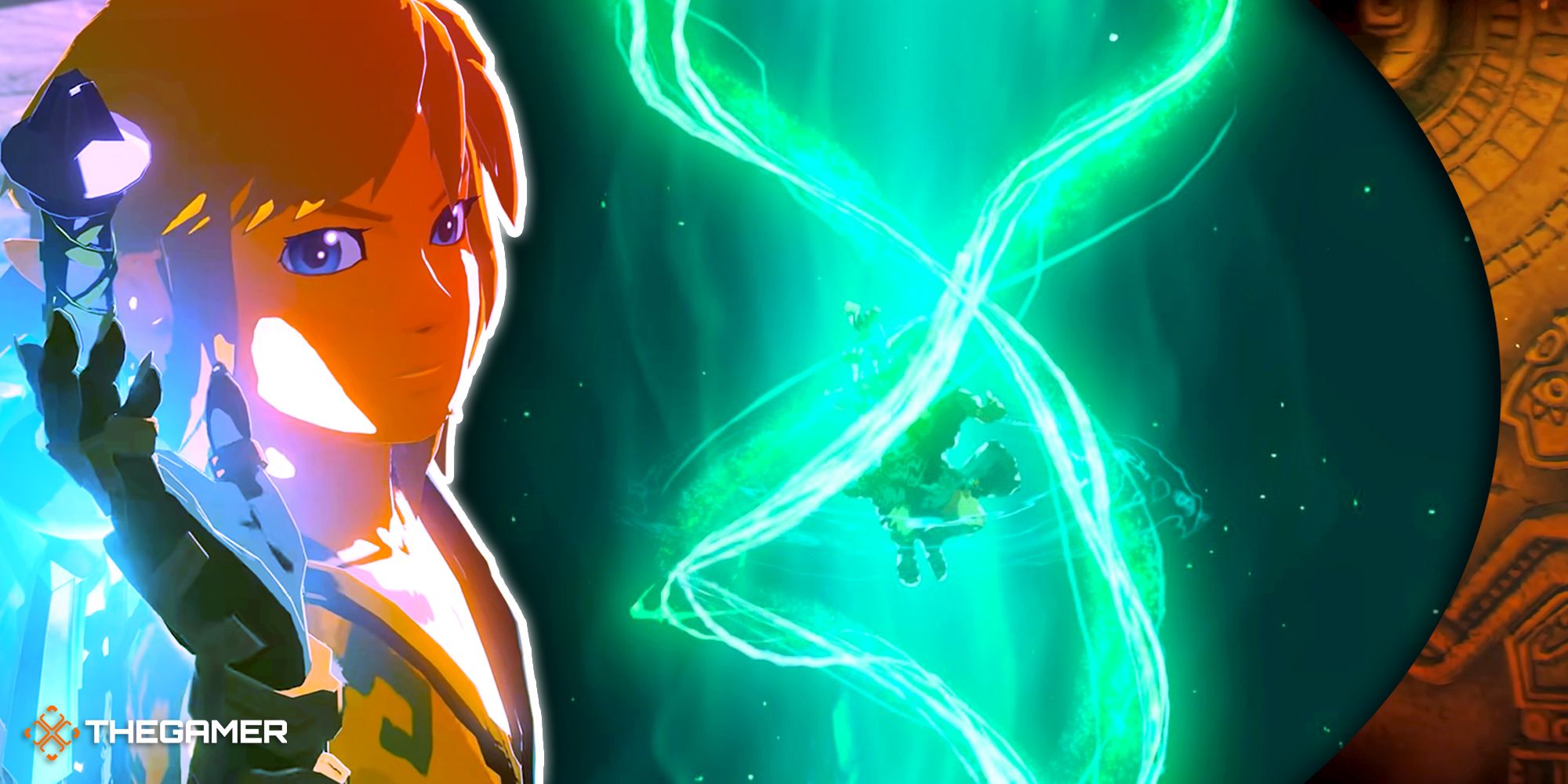 Game art and screen from The Legend Of Zelda-Tears Of The Kingdom.