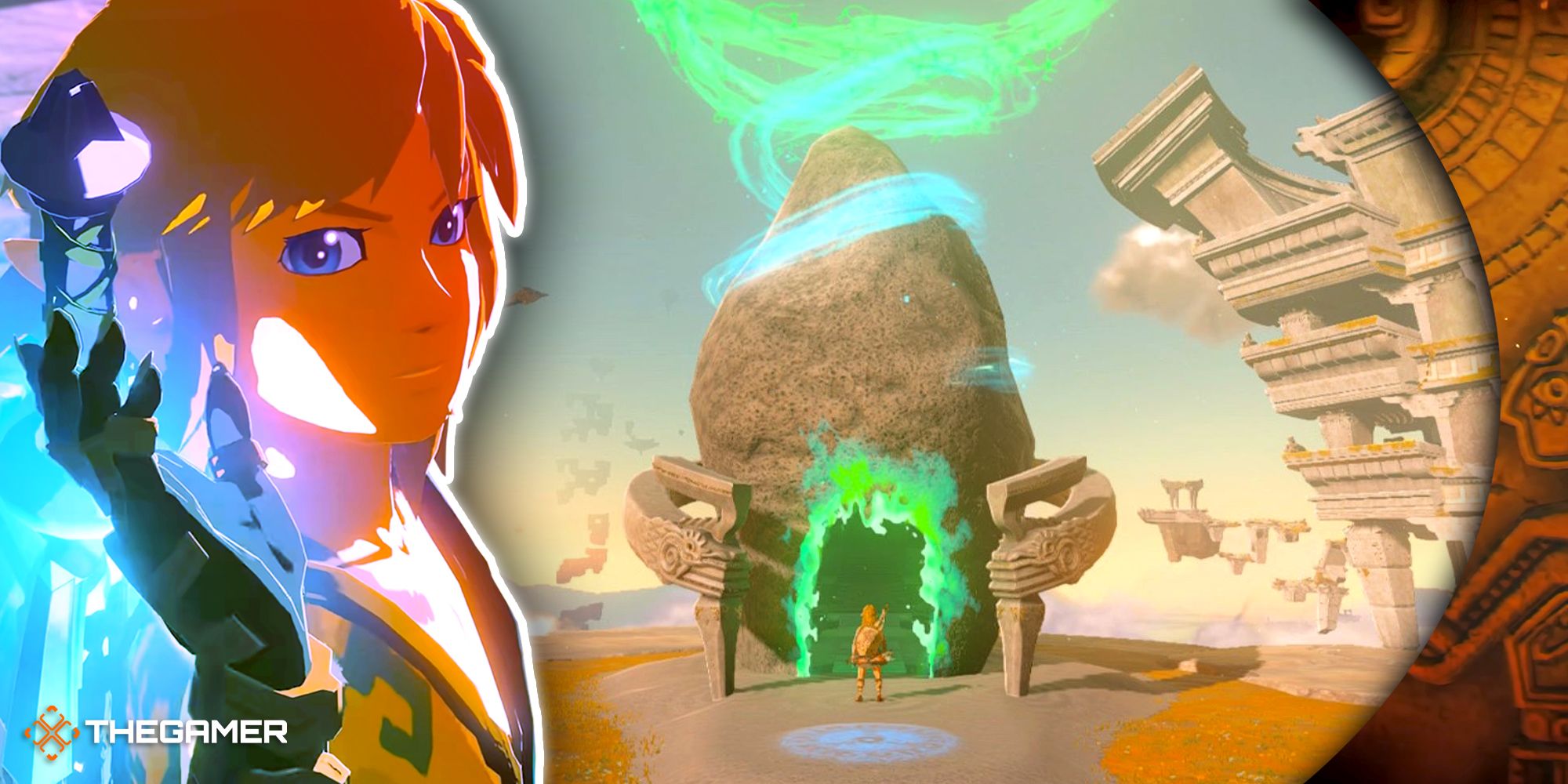 Game art and screen from The Legend Of Zelda-Tears Of The Kingdom.