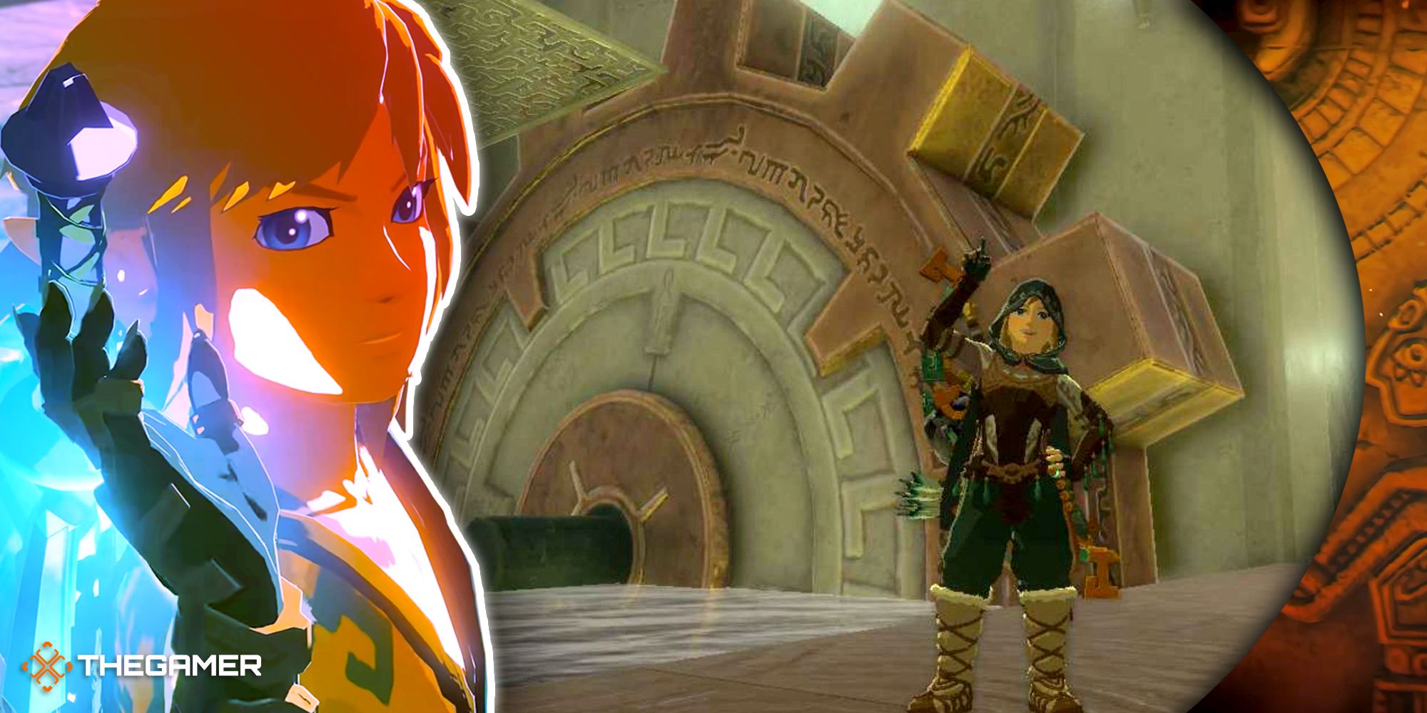 Game art and screen from The Legend Of Zelda-Tears Of The Kingdom.