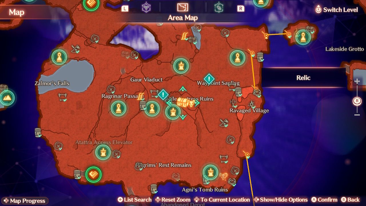 The map location for the 4th Art Unlock Kit in Xenoblade Chronicles 3: Future Redeemed.