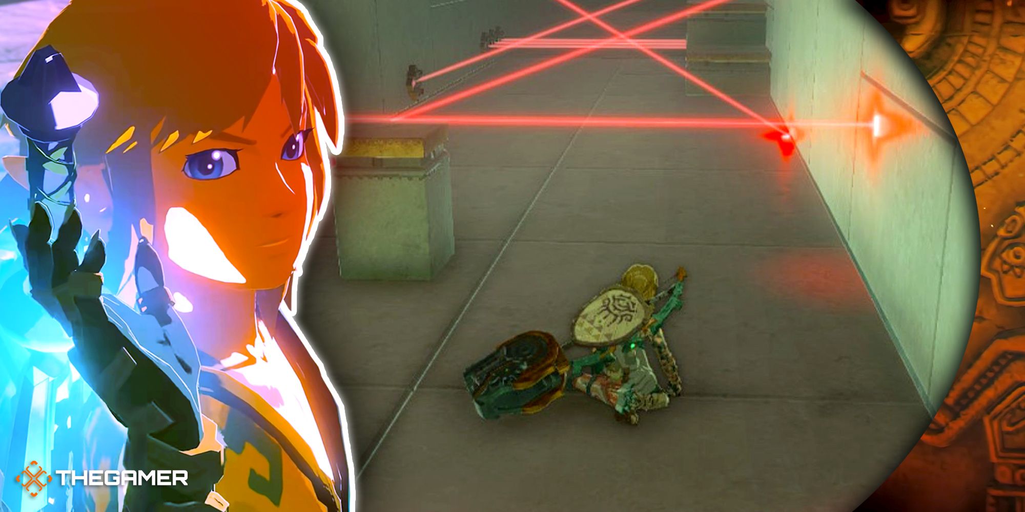 Game art and screen from The Legend Of Zelda-Tears Of The Kingdom.