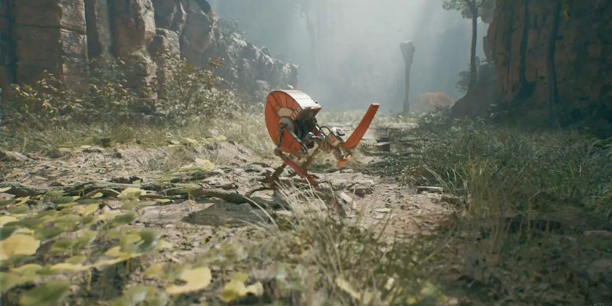 A Scavenger Droid in Jedi Survivor