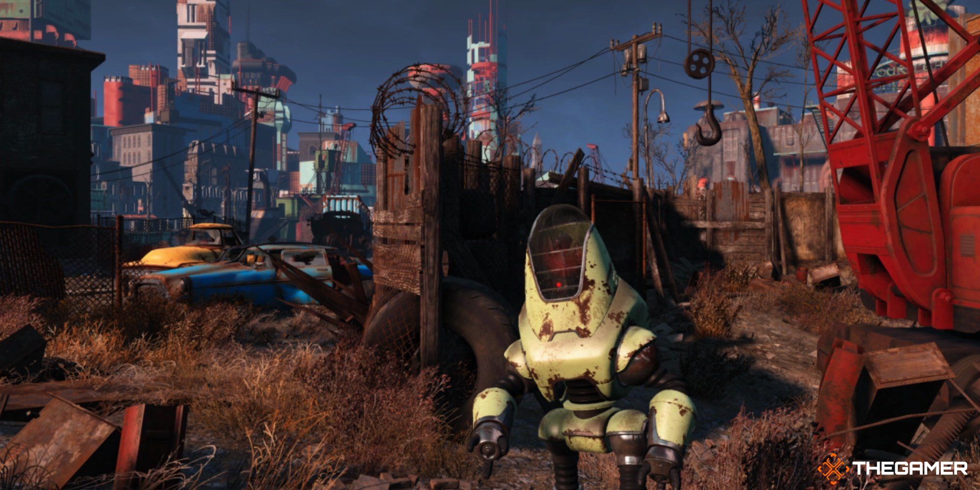 A screencap of Fallout 4 depicting the Commonwealth