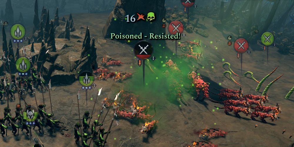 a unit suffers physical and blight damage in age of wonders 4