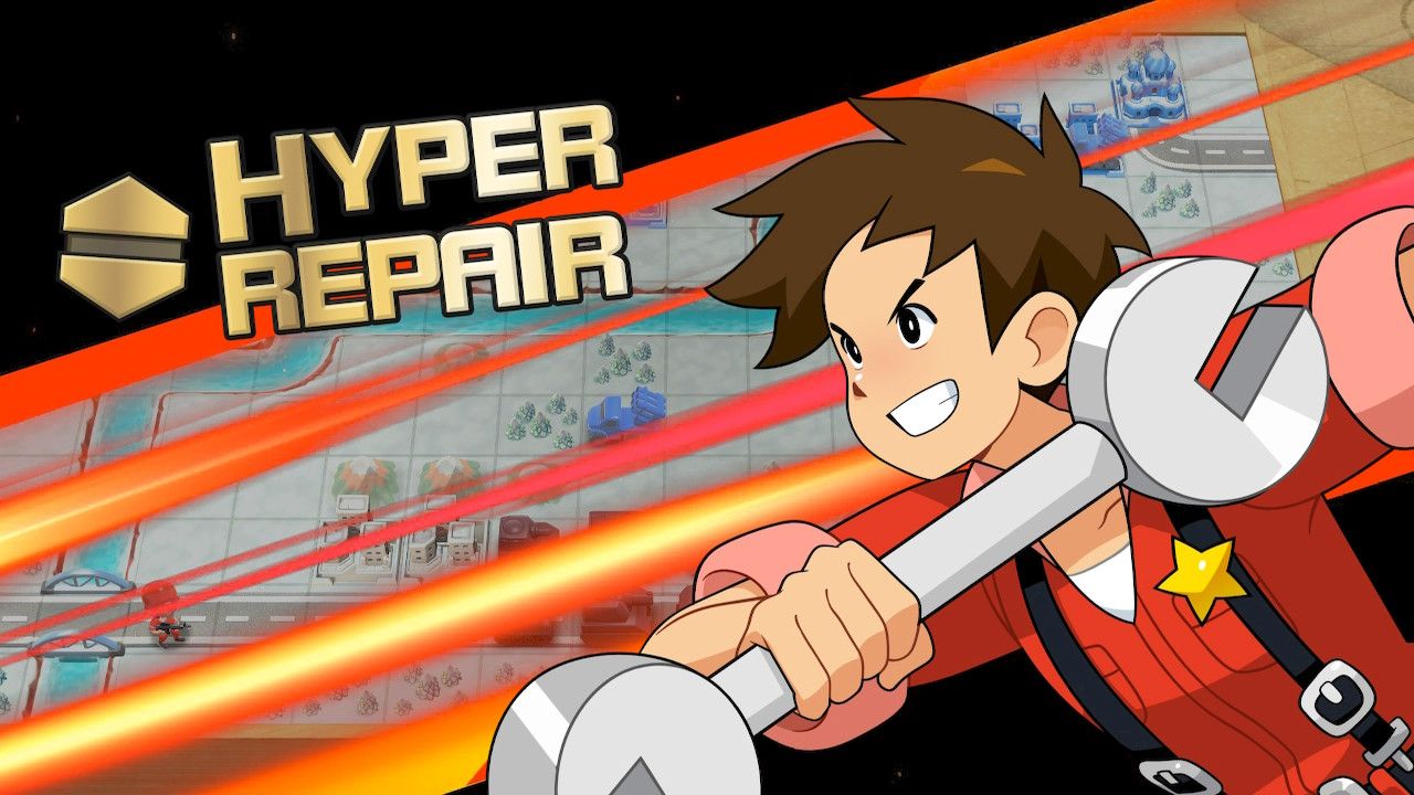 Andy in Advance Wars using Hyper Repair