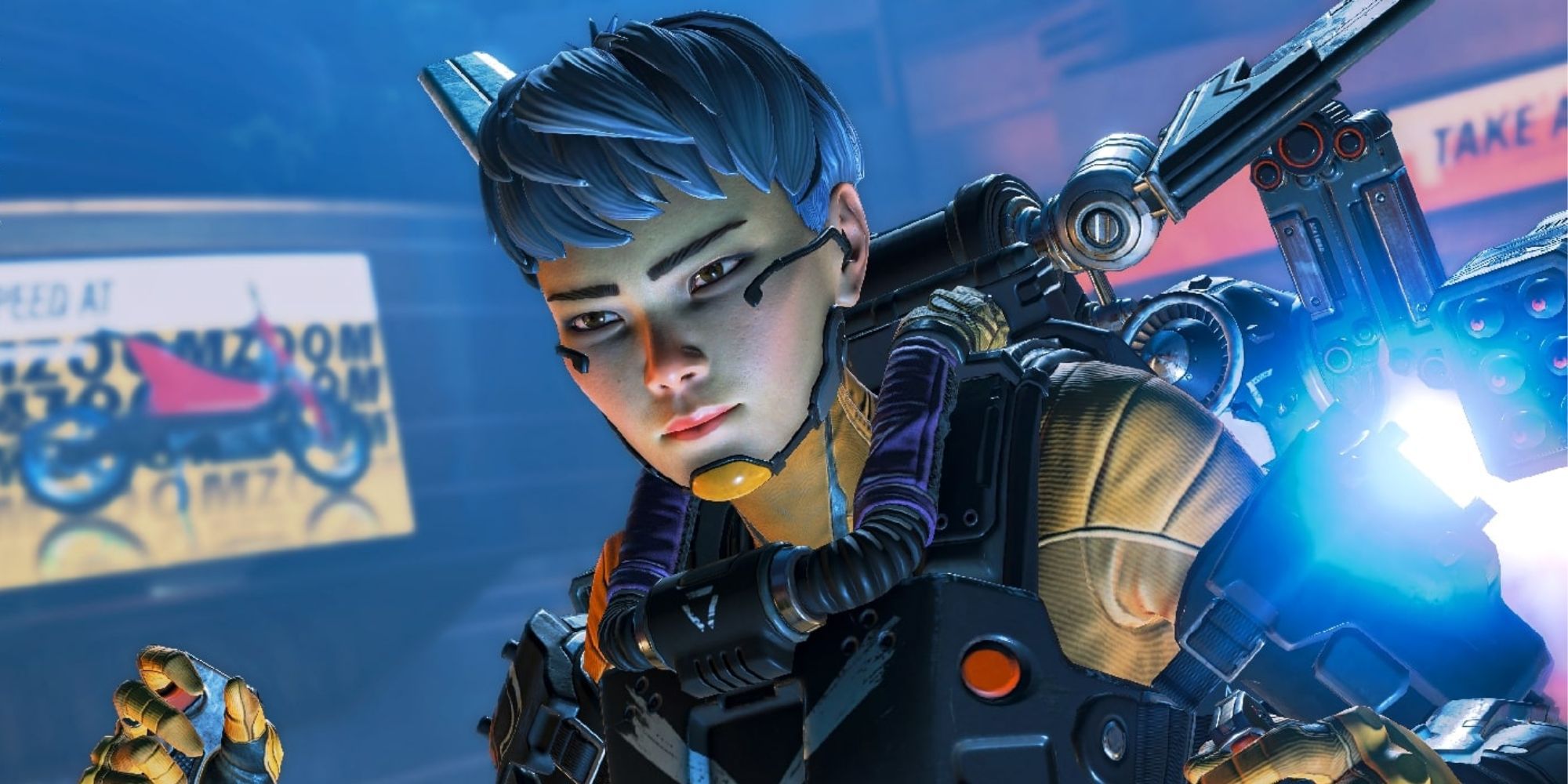 Valkyrie close-up in Apex Legends