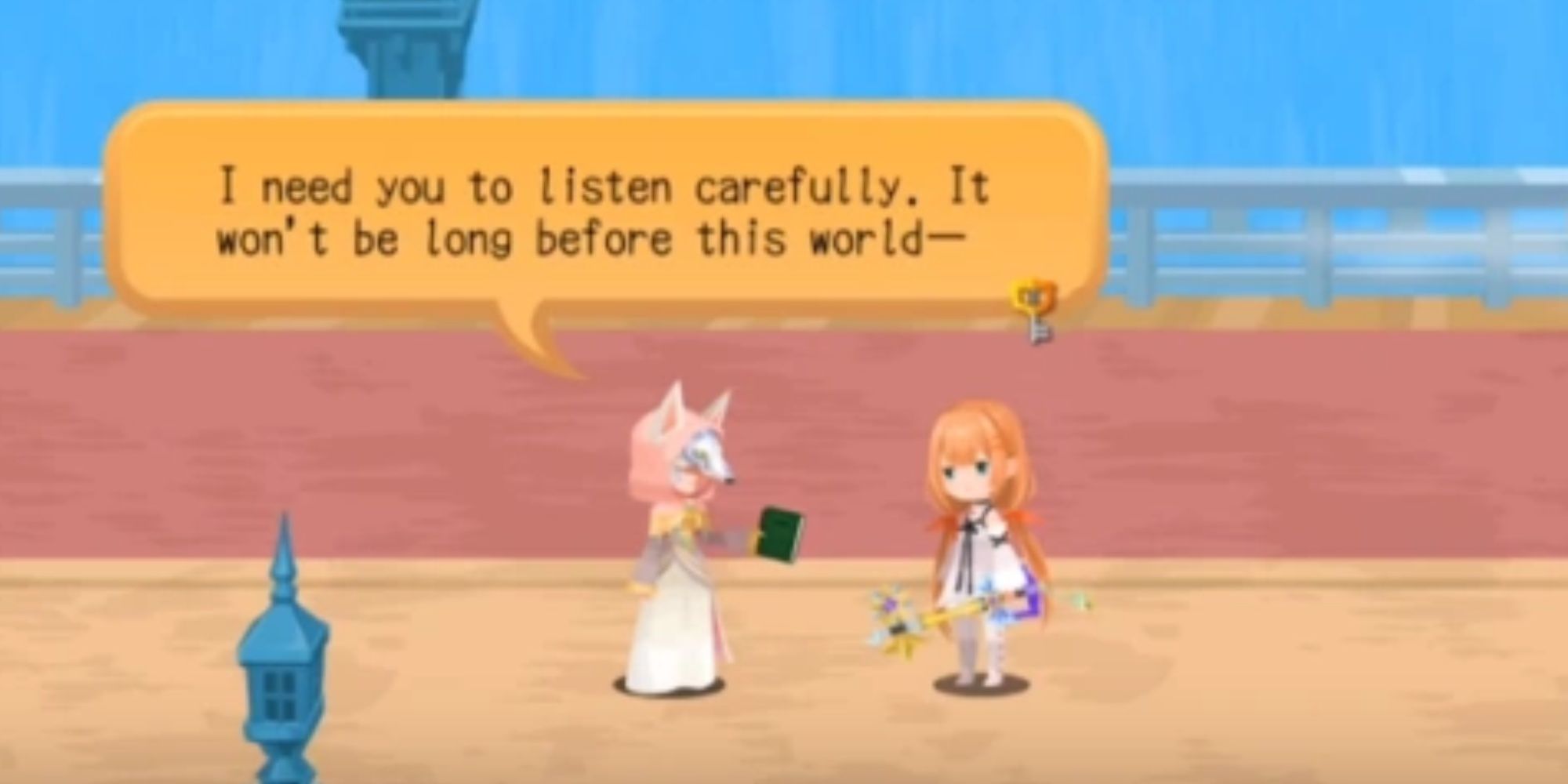Ava tells Strelitzia about the world and gives her the book of laws