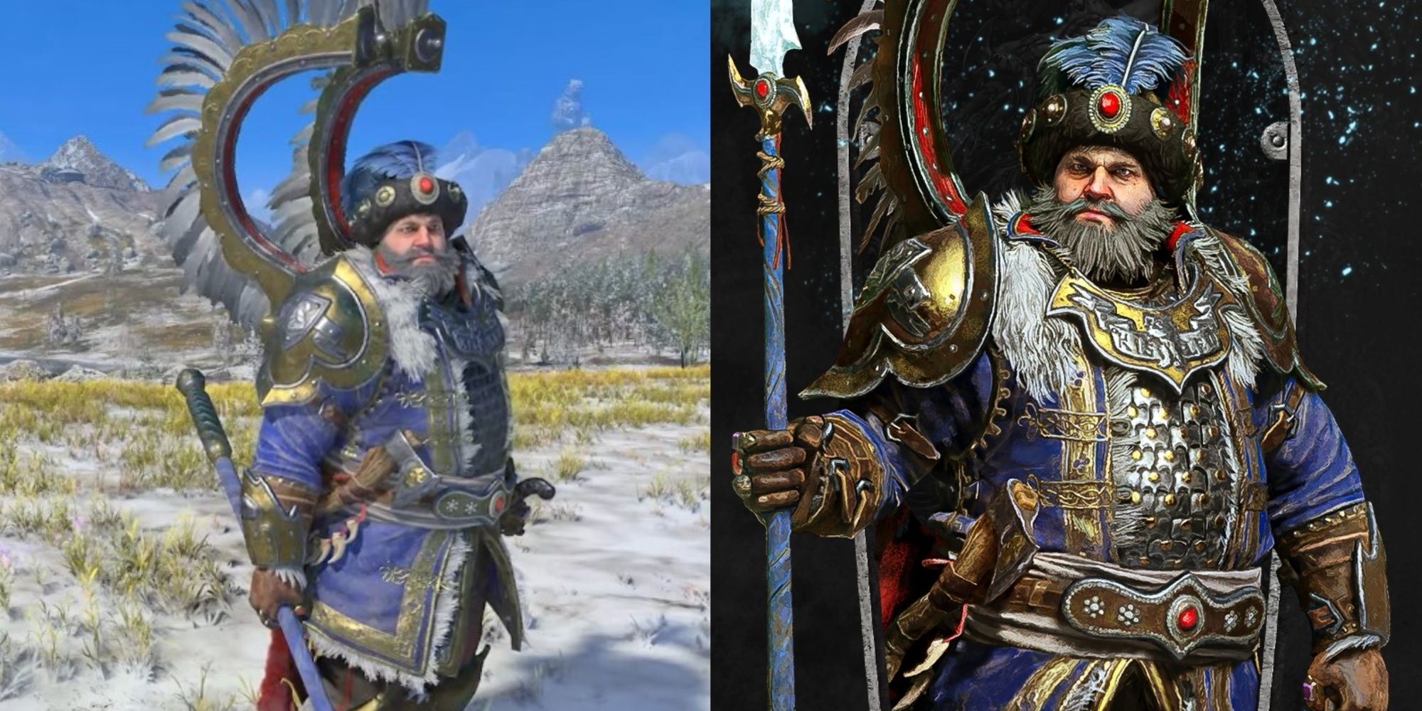 Total War: Warhammer 3 - Boris Ursus Ingame Model And Concept Art