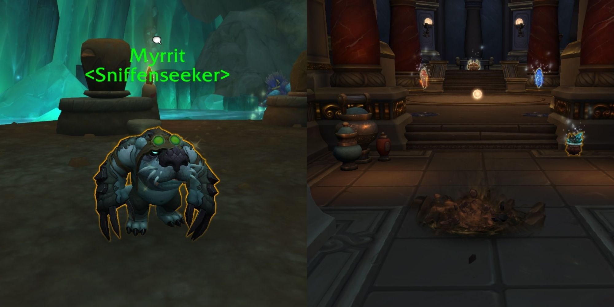 Myritt NPC And A Dig In World Of Warcraft Dragonflight