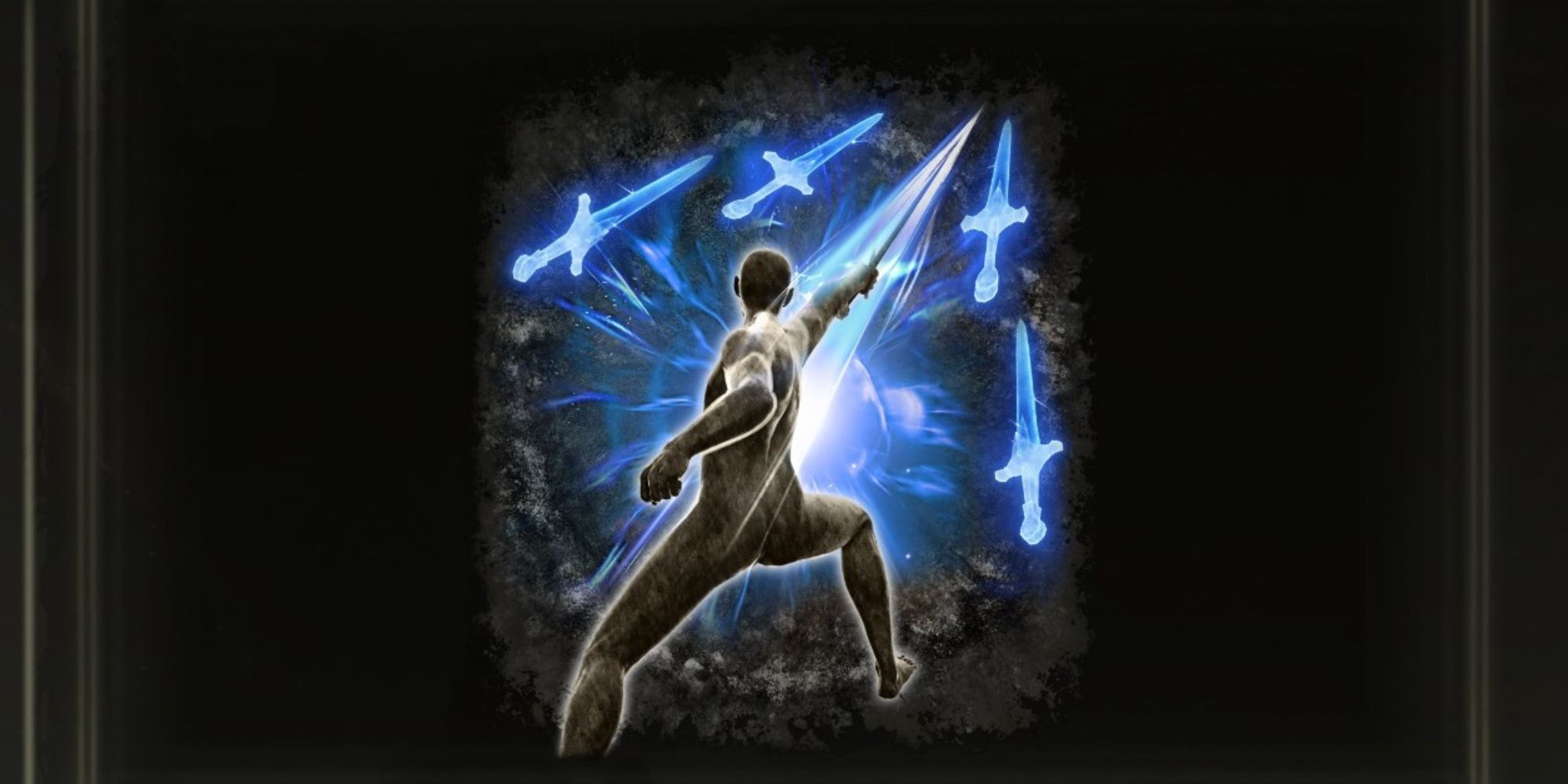 Ash of War image of a character thrusting a spear